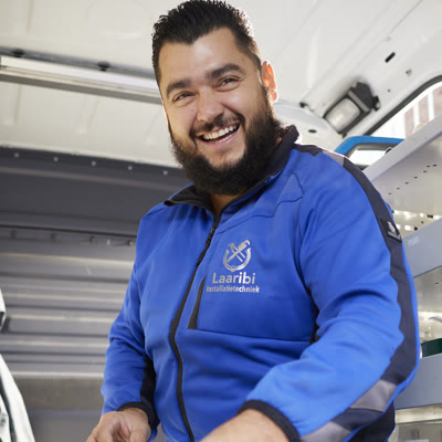 Soufiane Douhou, eigenaar Laaribi Installatietechniek